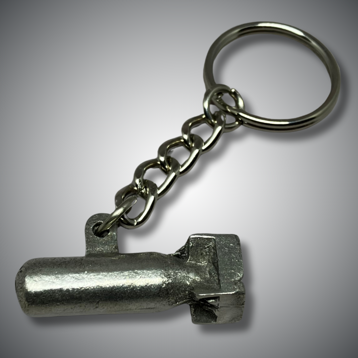 Keychain - Metal | LOS ALAMOS HISTORY SHOP